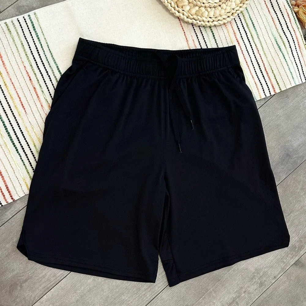 Kids Black Casual Shorts